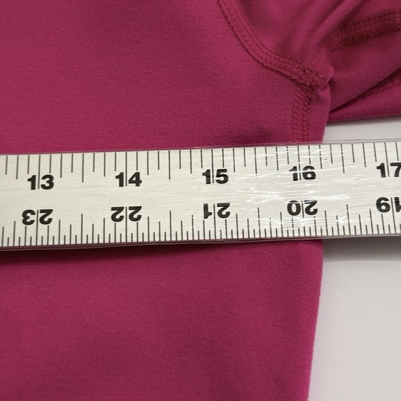 Nike Dri-Fit Element 1/2 Zip Pullover Top Womens Size Small Pink Solid Running - Picture 10 of 12